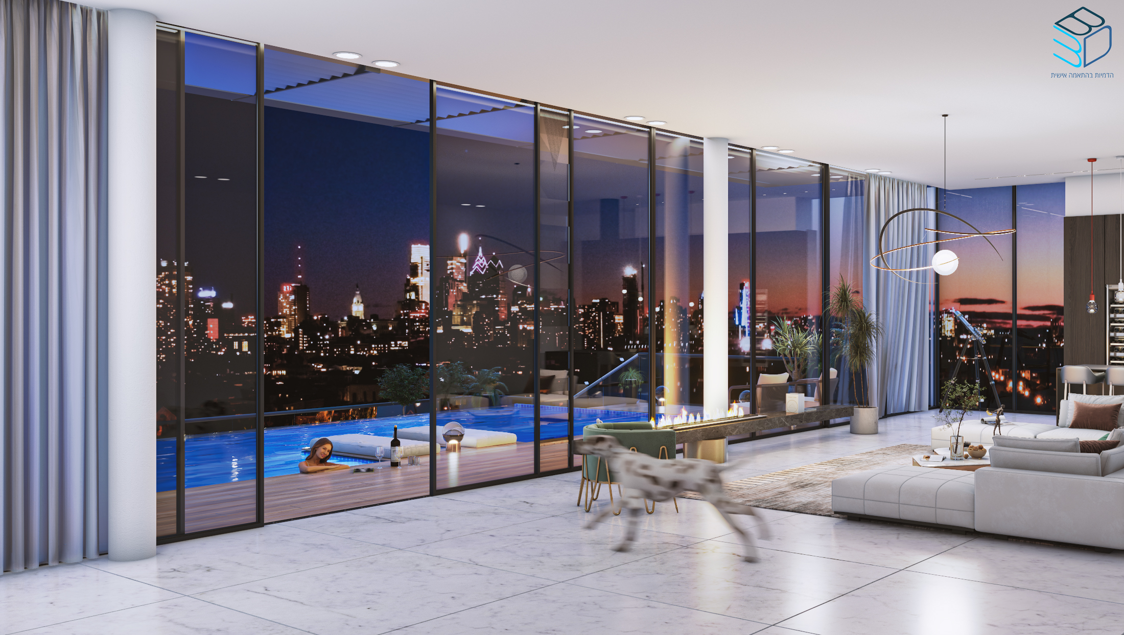 interior pent boaz